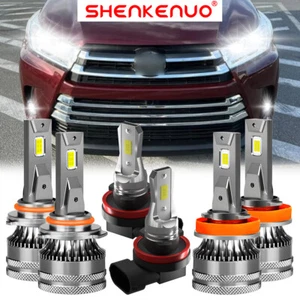 Kit combinado de bombillas antiniebla LED para Toyota Highlander 2014-2019 6000K V15 - Imagen 1 de 16