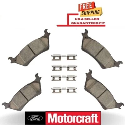 Pastilla de freno trasera izquierda o derecha Motorcraft para Ford F-150 BR1602A 2012-2020 Foto 1 de 2
