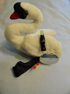 2000 Coca-Cola Coke #0330 SAILOR The Swan Austria Beanbag Plush Stuffed Animal - Picture 1 of 4