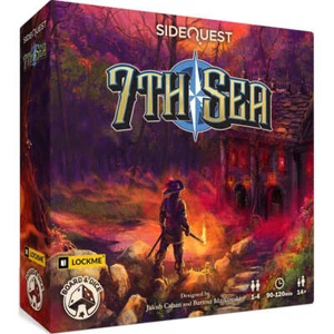 SideQuest 7th Sea Epic Fun Engaging Strategy Game for Tabletop Adventures - Picture 1 of 3