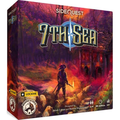 SideQuest 7th Sea Epic Fun Engaging Strategy Game for Tabletop Adventures - Image 1 of 3