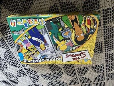 The Simpsons Board Game WINNING MOVES 2000 100% COMPLETE Great Condition - Image 1 of 4