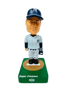 ROGER CLEMENS DE NUEVA YORK YANKEES DE COLECCIÓN 2002 PLATAFORMA SUPERIOR BOBBLEHEAD - Imagen 1 de 5