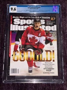 JONATHAN TOEWS Canada 2014 SPORTS ILLUSTRATED Blackhawk Hockey CGC 9.6 NEW SLAB - Picture 1 of 6