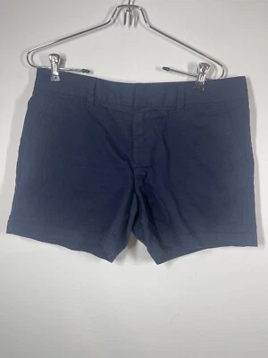 Tommy Hilfiger Women’s  Shorts 7 inch Mid Rise Classic  Navy Khaki Size 8 - Image 1 of 4