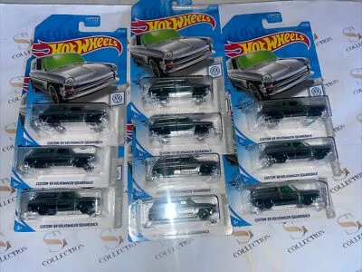 VOLKSWAGEN SQUAREBACK HOT WHEELS ZAMAC 137 CUSTOM '69 10 piezas Foto 1 de 4