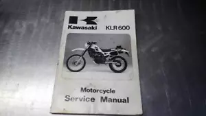 OEM KAWASAKI 1984 KLR600 KL600 SERVICE REPAIR SHOP MANUAL 99924-1050-01 - Picture 1 of 4