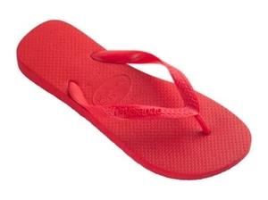 Havaianas - Women's Top Thongs Flip Flops TOMATO USA Size 11/12 Brazil 41/42 - Picture 1 of 1
