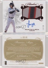 2018 Panini Flawless Ruby /20 Francisco Mejia #RPA-FM RPA Rookie Patch Auto RC