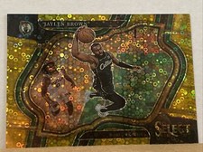 2022-23 Panini Select Jaylen Brown Courtside Gold Disco Prizm /10 Celtics