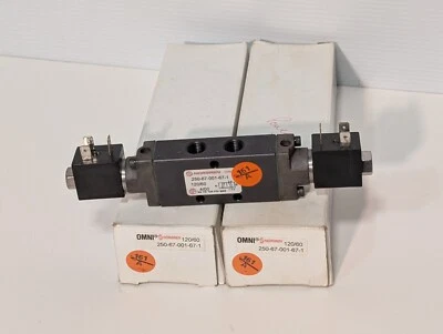 Electroválvula Norgren 250-67-001-67-1 5 vías 2 posiciones 110/120V 50/60Hz 8W Foto 1 de 4