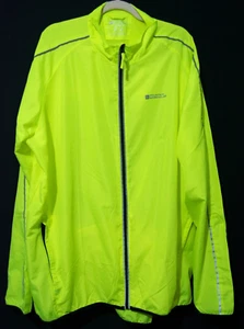MOUNTAIN WAREHOUSE XXXL 3XL 58" CHEST LIGHTWEIGHT HI-VIZ WATER RESISTANT JACKET - Picture 1 of 13