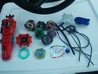 Beyblade Lot Metal Fusion Genuine Tomy Hasbro Launchers Lot Pieces Nice Launcher
