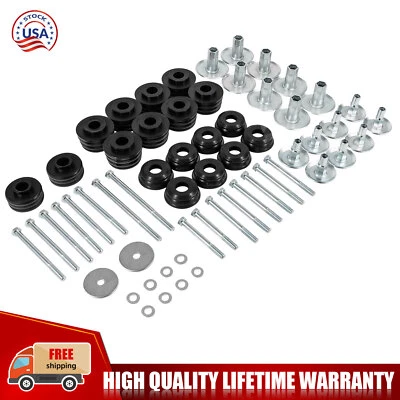 KF04058BK Body Cab Mount Bushings Kit for 1999-2007 Ford F250 F350 Super Duty - Image 1 of 4