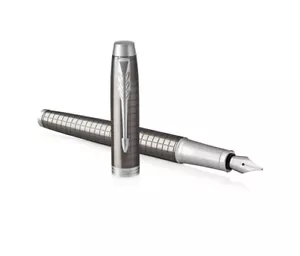 Parker IM Premium gemeißelt dunkler Espresso fein oder medi Feder Füllfederhalter 1931681 - Bild 1 von 6