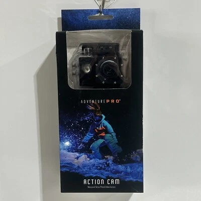 Adventure Pro Waterproof Action Cam 2” LCD Photo Video Micro SD 5 Mega Pixel 720 - Image 1 of 4
