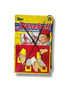 1983 Topps Baseball Album Stickers Box (100 Packs) - Picture 1 of 3