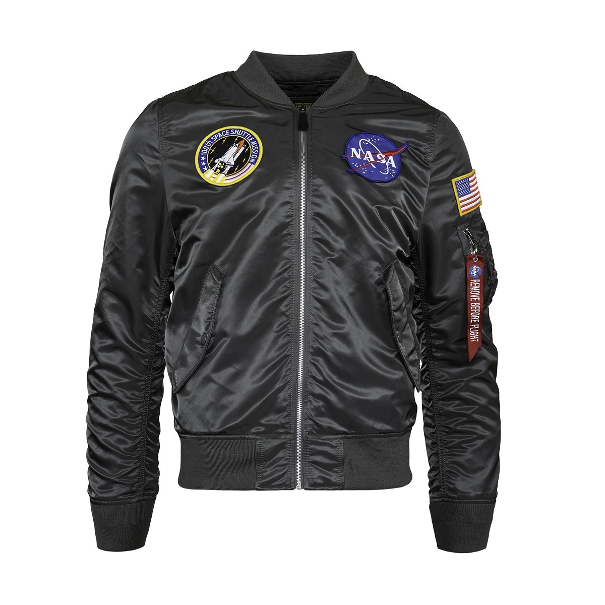 Alpha Nylon Outer Shell Gray Coats, Jackets & Vests for Men