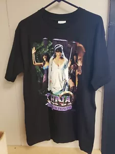 Vintage 1997 Xena Warrior Princess Black T-Shirt Size Large "NEW" - Picture 1 of 11
