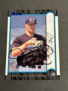 Jason Standridge Signed 1999 Bowman Card Auto Tampa Bay Devil Rays Autograph COA