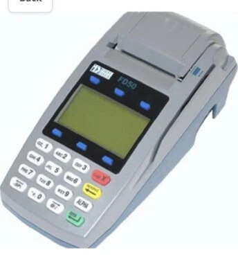 credit card terminals reader/ First Data Brand /model FD-50 - Image 1 of 4