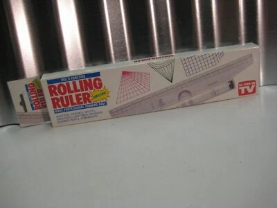The Original Rolling Ruler As Seen On TV NOS Drafting / Drawing Tool - Image 1 of 3