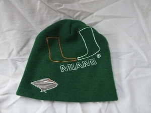 University Of Miami, Hurricanes Beanie. - Picture 1 of 8
