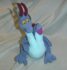 Quest for Camelot 8 Zoll Cornwell Devon Drache Sitzsack Plüsch 1998 - Bild 1 von 4