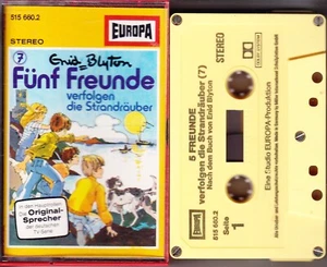 MC Fünf Freunde 7 - Fünf Freunde verfolgen die Strandräuber - EUROPA gelb geschr - Bild 1 von 3