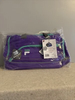 Bolsa de lona deportiva Fila Sprinter 19", púrpura/verde azulado - FL-SD-2719-PLTL 🧿 Foto 1 de 2
