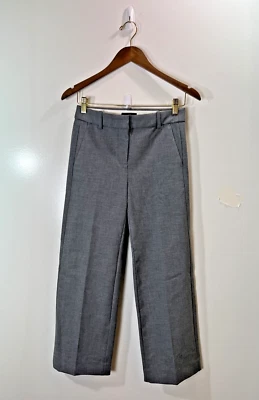 Pantalones para mujer J.Crew talla XS 0 grises ropa de trabajo negocios clásicos minimalistas preppy Foto 1 de 4