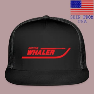 Gorra de camionero negra ajustable Boston Whaler talla adulto - Imagen 1 de 4