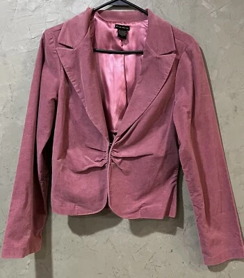 Blazer Fang Jrs Talla L Mujer Talla S Rosa Malva Pana Buen Estado Foto 1 de 3