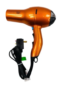 Infinti Pro Conair 1875 Watt Salon Styling Blow Dryer Orange 3 Heats 2 Speeds - Picture 1 of 13