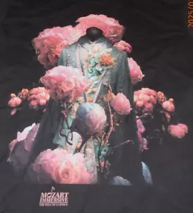 OFFICIAL MOZART IMMERSIVE THE SOUL OF A GENIUS BLACK S/S T-SHIRT MEN'S L - Picture 1 of 6
