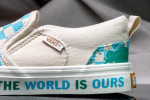 VANS ECO POSITIVITY slip-on shoes for boys, NEW & AUTHENTIC,  size (YOUTH) 2 - Bild 1 von 7