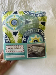 Waverly Trend Lab Plush Changing Pad Cover | Multi Waverly Solar Flair | NIP - Picture 1 of 6