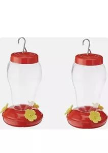 (2) Garden Collection Kolibri Futterhaus Kunststoff hängend 6,75 Zoll hoch - Bild 1 von 1