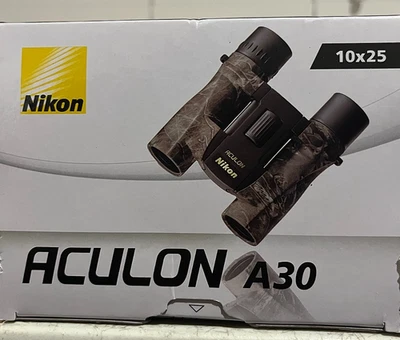 Nikon ACULON A30 10x25 Truetimber Kanati Binoculars Brand New Sealed - Image 1 of 4