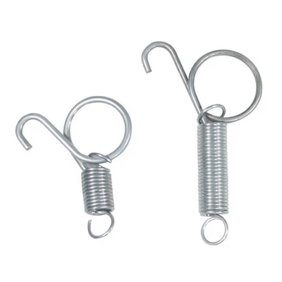 Cage Door Spring Hook 10Pcs Metal Spring Hooks Sturdy Tension Fixing Anti-Escape - Image 1 of 4