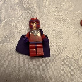 Lego Minifigure REAL MINI FIG MARVEL Xmen X-Men Magneto 6866 ^