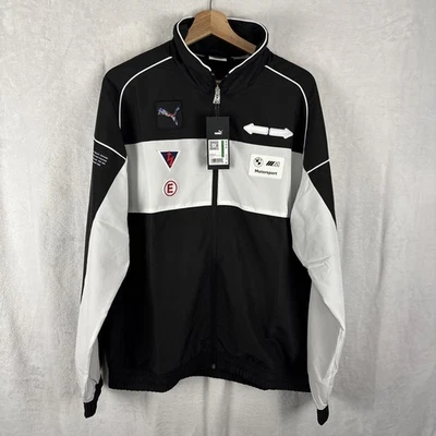 Chaqueta ligera Puma BMW M Motorsport SDS 2.0 insignia talla grande negra blanca nueva con etiquetas Foto 1 de 4