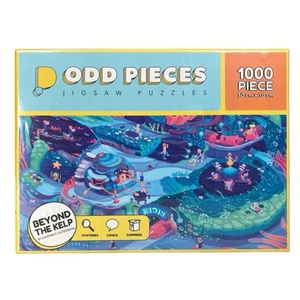 Odd Pieces Mystery Jigsaw Puzzle Beyond the Kelp 1000 Pieces w/ Maps Comics More - Picture 1 of 8