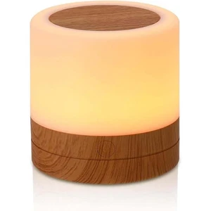 Mini Licht Ab Haus Nachttisch Nacht RGB mit Fernbedienung Wiederaufladbare USB _ - Bild 1 von 5