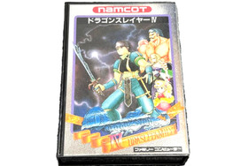 Dragon Slayer IV 4 Legacy of the Wizard Famicom FC NES W/Box Japan Import Tested