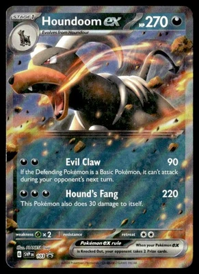 Houndoom ex - Holo SV: Scarlet & Violet Promo Cards 103 NM Pokémon TCG - Image 1 of 2
