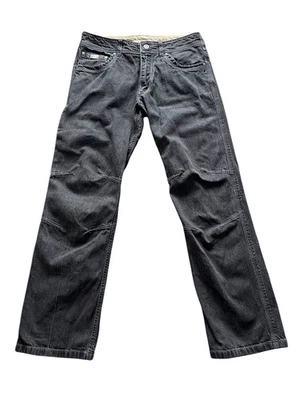 Pantalones de mezclilla KUHL Riot para hombre 32X30 negros vintage teñido de pátina ropa de trabajo informal Foto 1 de 4
