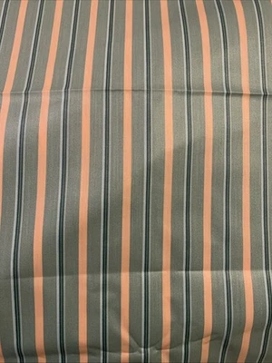 Vintage Upholstery/Drapery Fabric 9 Yards 42" Wide Striped Skinner Home Fabric - Image 1 of 3