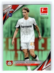 2024-25 TOPPS Chrome Bundesliga 63 Andrea Natali (Bayer 04 Leverkusen) – RC /250 - Bild 1 von 2