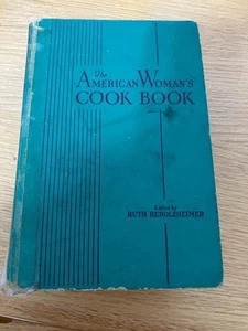 Vintage 1940s The American Women's Cook Book 1944 WWII Era Ok shape - Bild 1 von 7